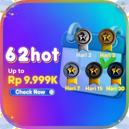 Review Lengkap Aplikasi 62hot Terbaru APK Resmi — ikon aplikasi